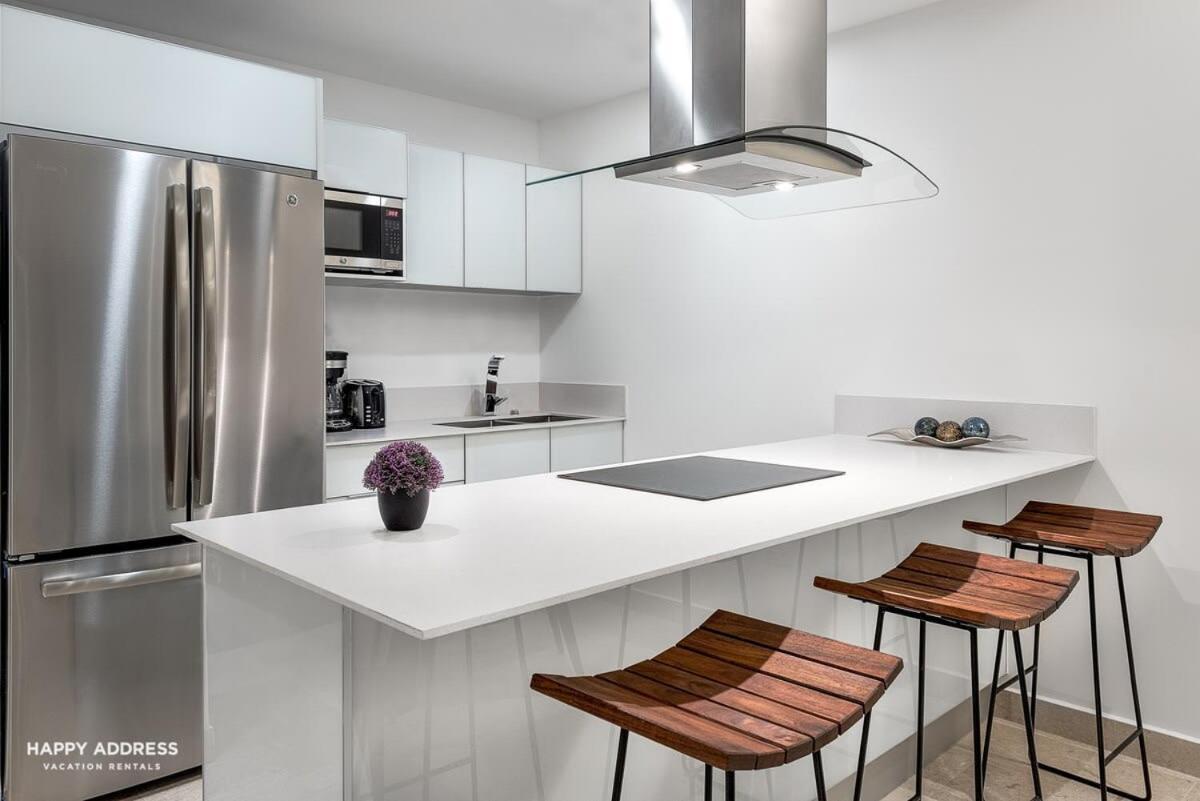 Trendy 1 Bedroom Apartment In Cruz Con Mar Brand New Building بلايا ديل كارمن المظهر الخارجي الصورة